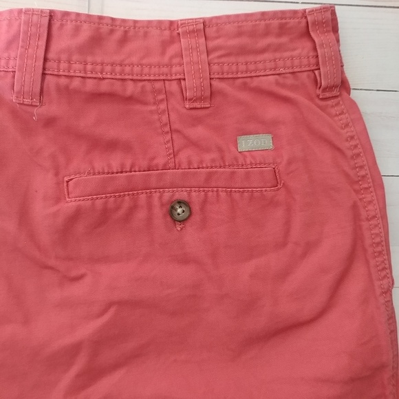 Izod salmon shorts-38 - Picture 6 of 6